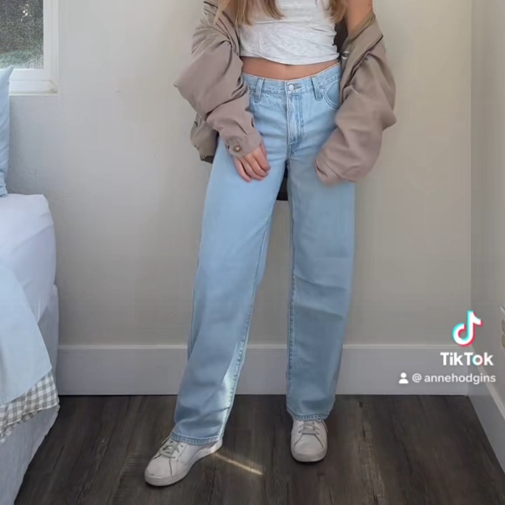 Levi’s Baggy Dad Jean - Light Blue Wash